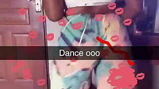 exploring the curves of this bigger ebony ass, feeling every inch with passion