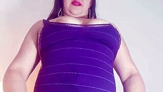 wife moans loudly while using her toy