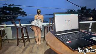 I asked for a lighter and called him to fuck