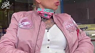 Remote Controlled Toy In Pussy At Mall