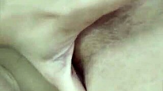 Slutty Latina with puffy pussy takes a massive cum shot. Real amateur action unfolds.