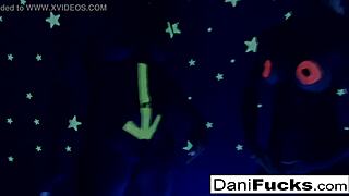 Sexy Brunette Pornstar Dani Plays With Her Big Tits And Wet Pussy In Group Threesome