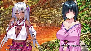 Kinky Kitsune's Intense Double Penetration Outdoor Adventure