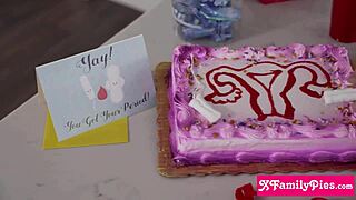 Anna Claire Clouds and her friends host a period party with her brother present