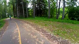 Feeling The Rush Of Longboarding In Alaska Before Intense Fucking