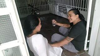 la perra de mi hermanastra convence coger?