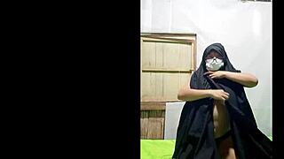 Dancing naked to Indian music, so sexy