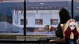 ms denvers plays game in pantyhose and heels