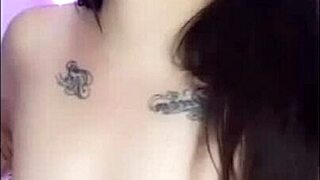 Sexy Brunette Dances Nude in Wet Mix