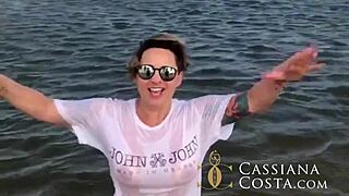 praia e um menage gostoso com minha amiga 😘