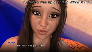 Amateur teen 18+ gets anal with sexy big butt and tits