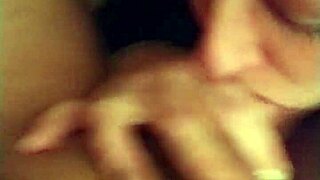 My step aunt expertly sucks me off