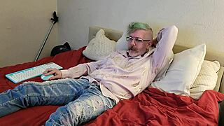 fully clothed style session with my sexy emo neighbor. can't believe we did this without stripping!