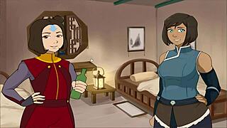 four elements trainer book 4 love part 66 - kuvira final fuck get her pregnant - hentai