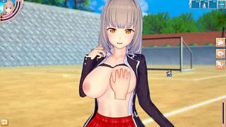 Big Tits JK Gets Provocative Massage