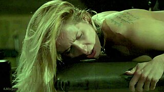 Amy craves kinky sex and takes it rough while tied