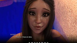 Amateur teen 18+ gets anal with sexy big butt and tits