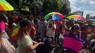i give kisses in cdmx with miniskirt on lgbt march day, want a blowjob next?