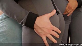 a group of gay men engage in a bareback orgy, sharing cum freely