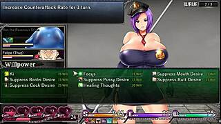 karryn cums from dancing in prison hentai