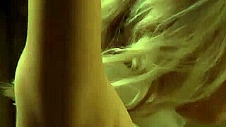 one lesbian slave tied up, other bent over, rough pounded with strapon