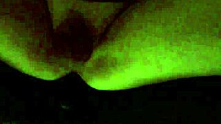 savannah synns bent over for bareback interracial pounding.