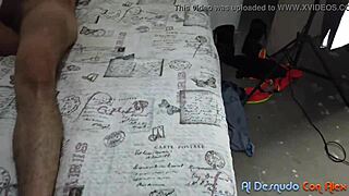 latina behind scenes comic blooper with plumber accident backstage 😅