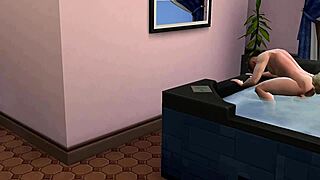 Blonde red and white hentai girl