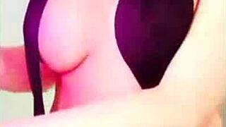 hey, watch this net idol girl helping herself in secret live group?