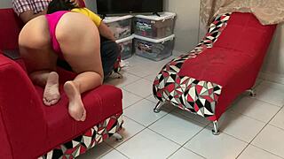 i can't stop thinking about fucking my peruvian stepsister with her big ass while she cleans the house