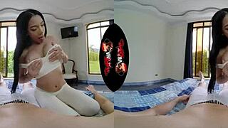 Experience Latina Super Model in VR POV!