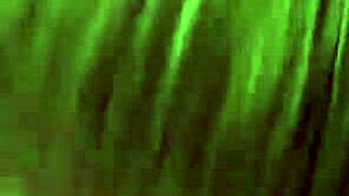 Is this milf wife sucking cock provocatively in the bedroom?