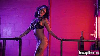 heavy tattooed busty latina genevieve sinn gets anal with big cock