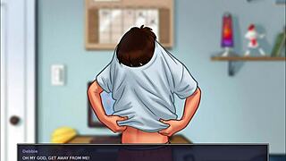 Russian Mob Daughter Takes Big American Cock in Office