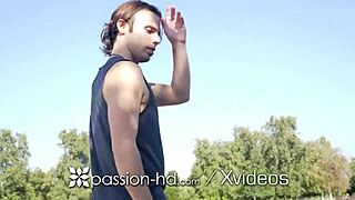 Soaked pussy intensely craves big dick penetration in doggystyle position