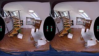 Petite Brunette Lexi Dona In Lingerie Rides Cock In VR POV, Sucking And Fucking In Missionary Reality