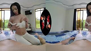 Experience Latina Super Model in VR POV!