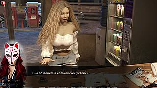 project myriam part 2 with blonde in cosplay outdoors 😊