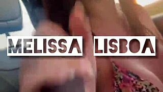 Sucked the black guy's monster cock in the car until he came in my mouth