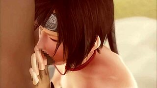 Specific Punishment for Thief Girl Yuffie with Facial and Doggy Fucking in Hentai