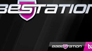 Tattooed redhead Amber Phoenix solos with swollen pussy