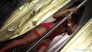 Hey, The Big Booty Black Babe Offers Her Tight Asshole To Avoid Trouble