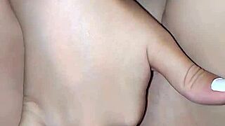 Sweet blonde teen 18+ fingers her tight wet pussy