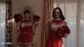 I Film Hot Cheerleader Orgy With Lexi Luna And Alexis Tae