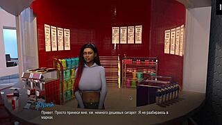 petite college girl bound and giving blowjob in this hentai