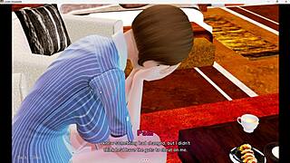 Lonely Housewife Feels Passion