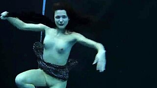 Can Adriana's Underwater Slutty Walk Tease?