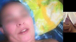 Horny Thick Girl Masturbates Ass