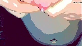 Cartoon Couple Gives Wet Blowjob and Rimjob