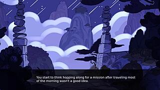 珍珠大屁股在卡通宝石动作中被爆操